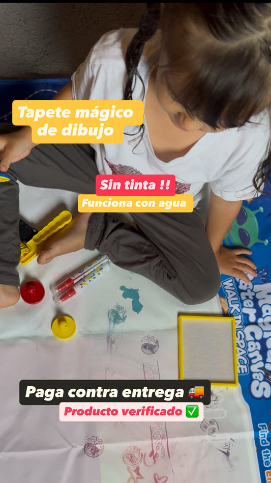 Tapete para Dibujar – Sin tinta y sin manchas !!